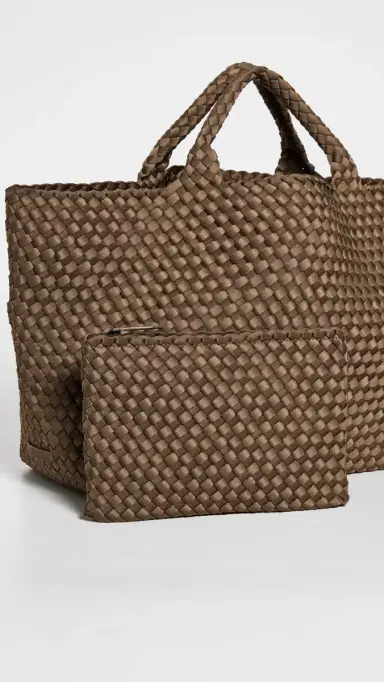 Naghedi St Barths Large Tote Mink | Thumbnail 6