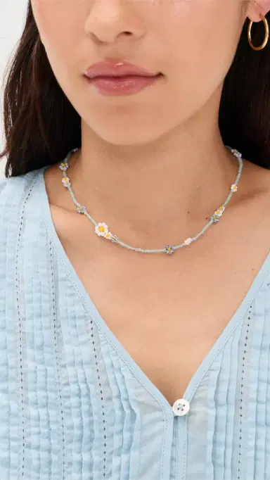 ANNI LU Bluebell Bloom Necklace Soft | Thumbnail 3