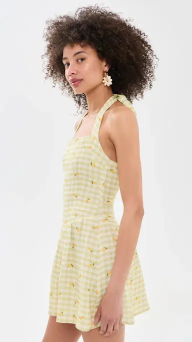 RESA Sutton Mini Dress Zest | Thumbnail 4 RESA Sutton Mini Dress Zest | Thumbnail 4