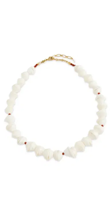 ANNI LU Seashell Smiles Necklace Gold One Size | Thumbnail 1 ANNI LU Seashell Smiles Necklace Gold One Size | Thumbnail 1