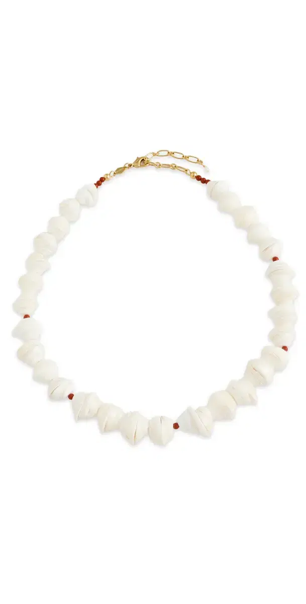 Anni Lu Seashell Smiles Necklace Gold One Size