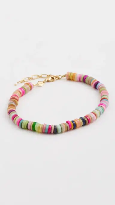 Anni Lu Holiday Anklet Gold One Size | Thumbnail 2