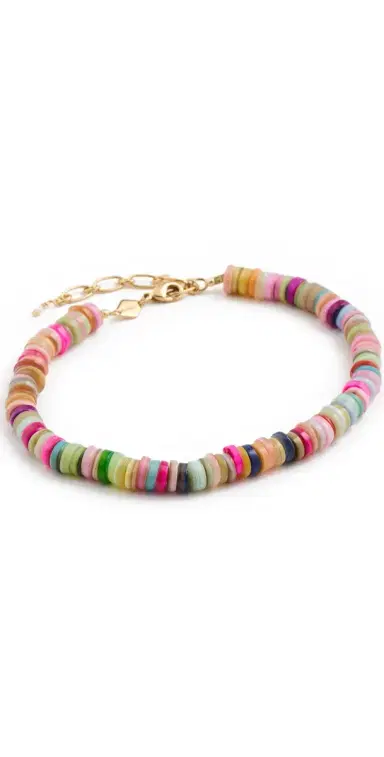 Anni Lu Holiday Anklet Gold One Size | Thumbnail 1