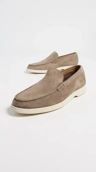 BOSS Sienne Suede Loafers Medium Beige | Thumbnail 4