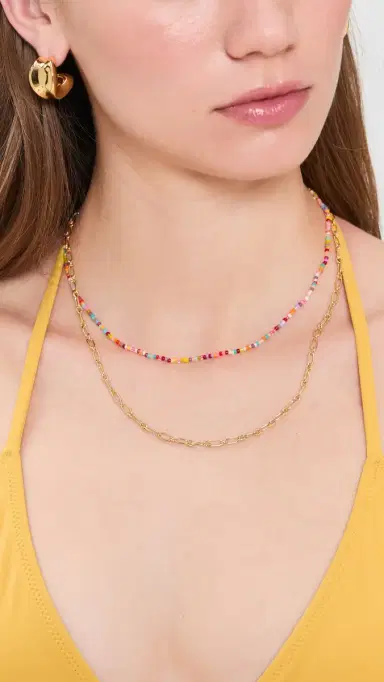 ANNI LU String of Joy Belly Chain Golden One Size | Thumbnail 4 ANNI LU String of Joy Belly Chain Golden One Size | Thumbnail 4