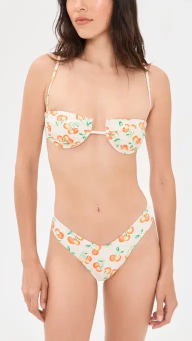 Montce Cherry herbet imonette Bikini Top Cherry herbet | Thumbnail 5