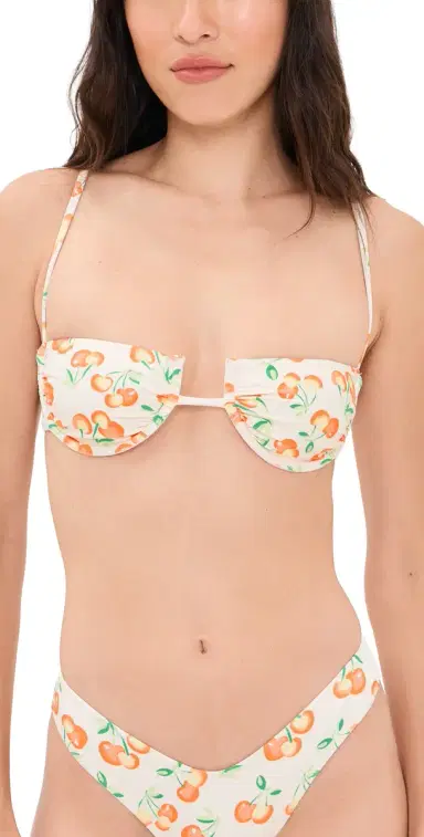 Montce Cherry herbet imonette Bikini Top Cherry herbet | Thumbnail 1