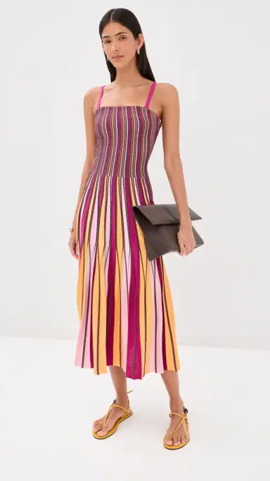 Simkhai Soleil Dress Daisy Multi M | Thumbnail 5 Simkhai Soleil Dress Daisy Multi M | Thumbnail 5