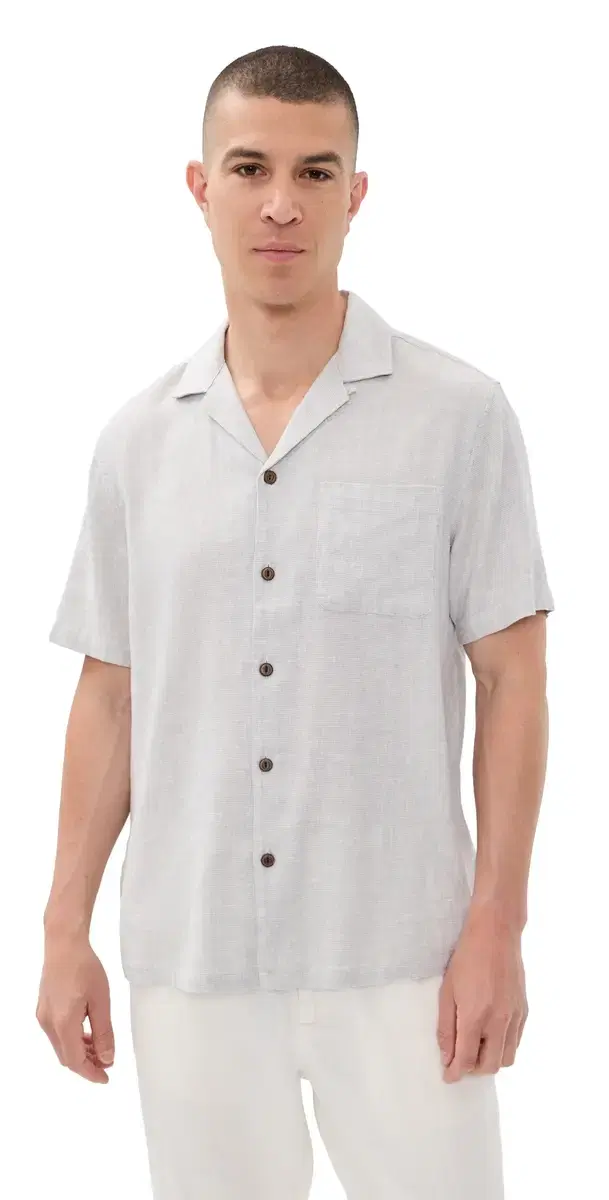 Breeze Camp Shirt Grey hores