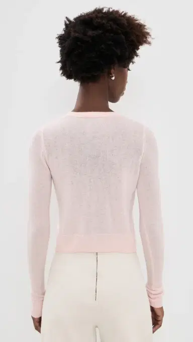 Joe's Jeans The Dani Cashmere Cardigan Powder Pink | Thumbnail 3 Joe's Jeans The Dani Cashmere Cardigan Powder Pink | Thumbnail 3