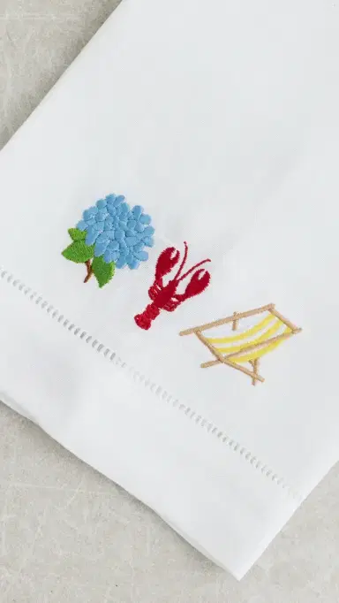 Abbode East Coast Icons Tea Towel | Thumbnail 4