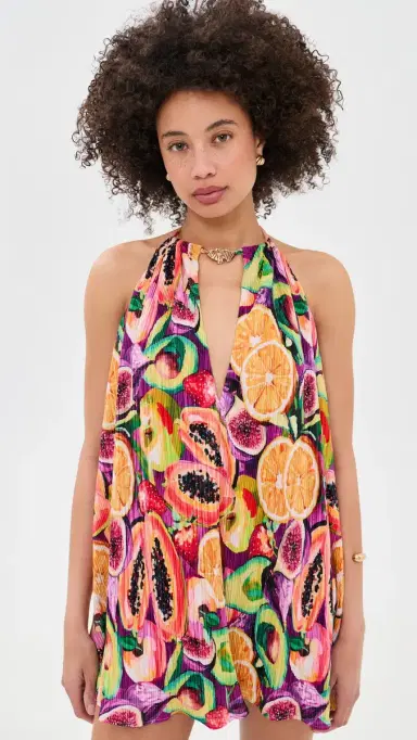 Show Me Your Mumu Lucille Mini Dress Fruit Slices M | Thumbnail 2