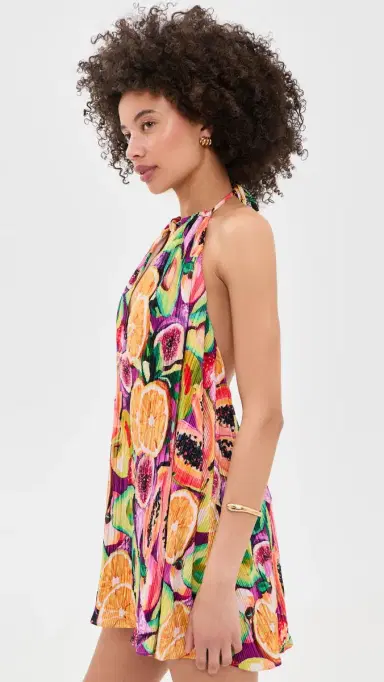Show Me Your Mumu Lucille Mini Dress Fruit Slices M | Thumbnail 4