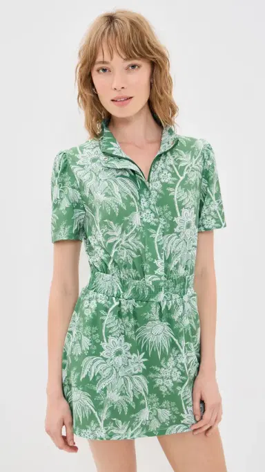 Byrdie Golf Social Wear Dockside Dress Fairway Sage Rpt | Thumbnail 2 Byrdie Golf Social Wear Dockside Dress Fairway Sage Rpt | Thumbnail 2