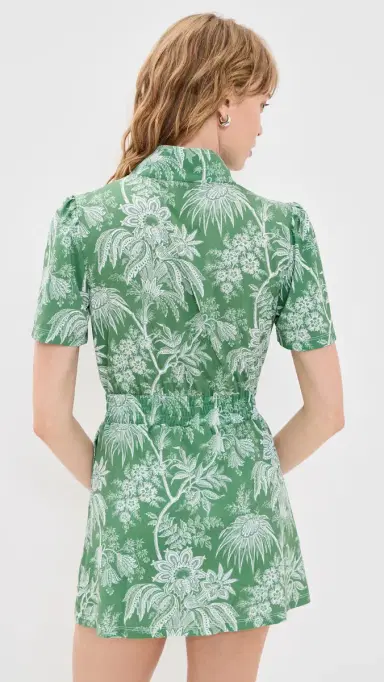 Byrdie Golf Social Wear Dockside Dress Fairway Sage Rpt | Thumbnail 3 Byrdie Golf Social Wear Dockside Dress Fairway Sage Rpt | Thumbnail 3