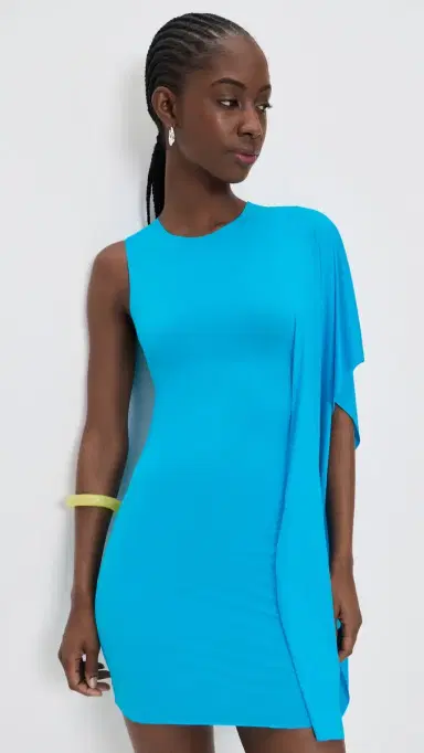 Cultnaked uminary Dress In Aqua Blue | Thumbnail 2