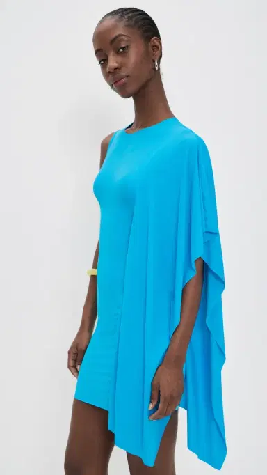 Cultnaked uminary Dress In Aqua Blue | Thumbnail 4