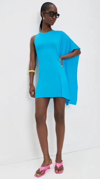 Cultnaked uminary Dress In Aqua Blue | Thumbnail 5