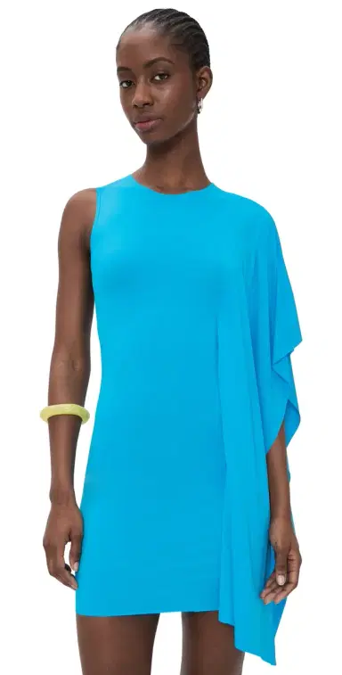 Cultnaked uminary Dress In Aqua Blue | Thumbnail 1