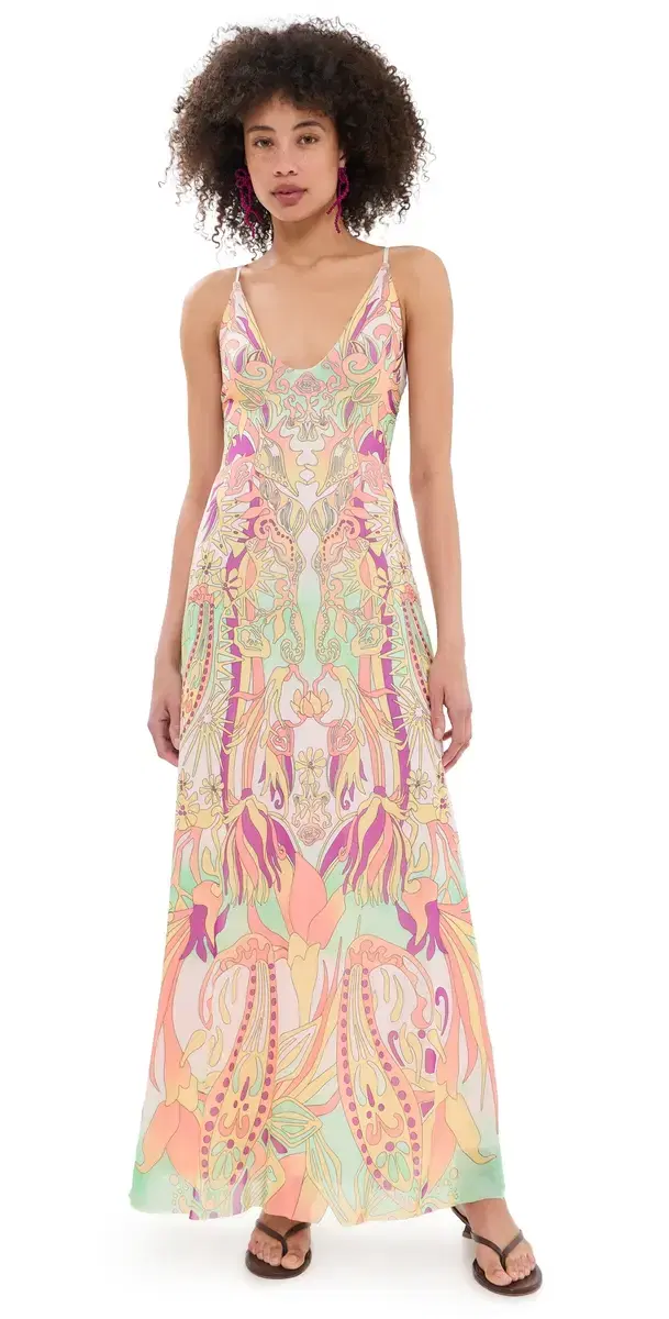Romy Dress Vintage Swirl