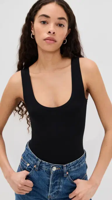 ÉTERNE Tank Thong Bodysuit | Thumbnail 2