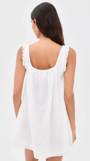 RESA ini oo Dress White Eyelet | Thumbnail 3