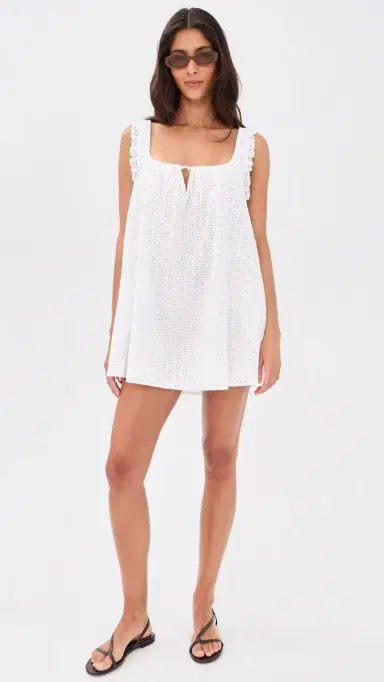 RESA ini oo Dress White Eyelet | Thumbnail 5