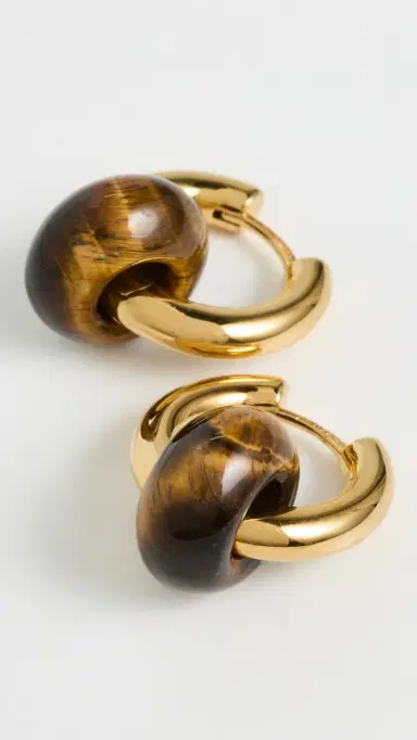 Anni Lu Glazed Donut Hoops Eye Of The Tiger One Size | Thumbnail 4