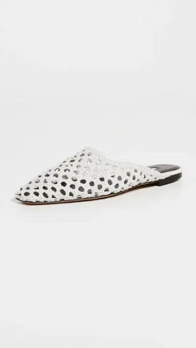 Emme Parsons Flat Mules Optic White Woven 37 | Thumbnail 2 Emme Parsons Flat Mules Optic White Woven 37 | Thumbnail 2
