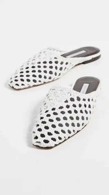 Emme Parsons Flat Mules Optic White Woven 37 | Thumbnail 5 Emme Parsons Flat Mules Optic White Woven 37 | Thumbnail 5