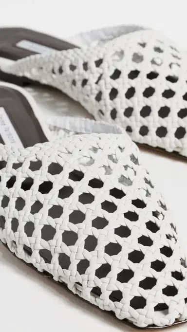 Emme Parsons Flat Mules Optic White Woven 37 | Thumbnail 6 Emme Parsons Flat Mules Optic White Woven 37 | Thumbnail 6
