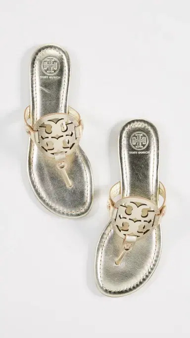 Tory Burch Miller Sandals Spark Gold 7 | Thumbnail 5 Tory Burch Miller Sandals Spark Gold 7 | Thumbnail 5