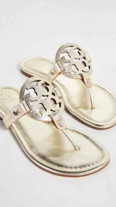 Tory Burch Miller Sandals Spark Gold 7 | Thumbnail 6 Tory Burch Miller Sandals Spark Gold 7 | Thumbnail 6