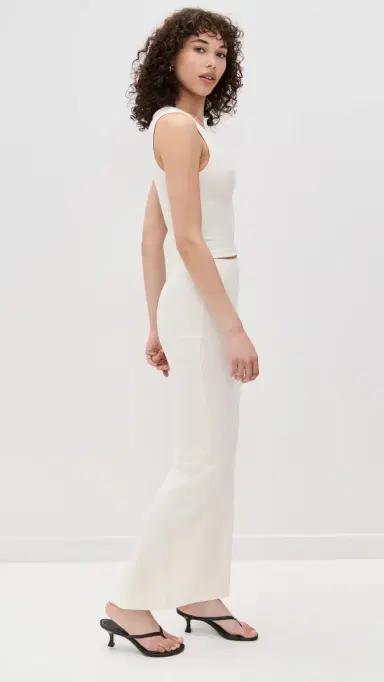 ÉTERNE Square Neck Tank Cream L | Thumbnail 4 ÉTERNE Square Neck Tank Cream L | Thumbnail 4