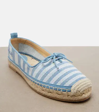 Chloe Chloé Isla striped canvas espadrilles | Thumbnail 3 Chloe Chloé Isla striped canvas espadrilles | Thumbnail 3