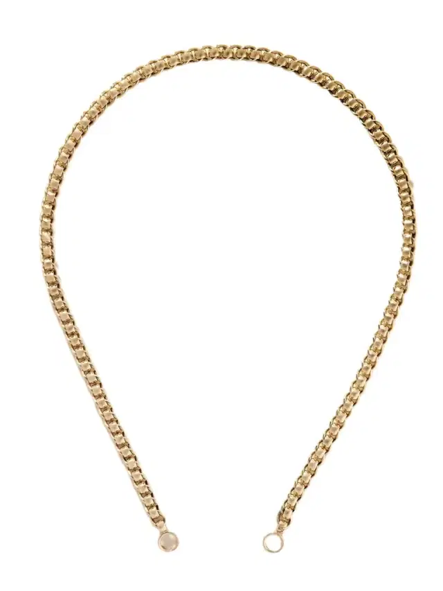 Marla Aaron Rolling Curb 14-karat Gold Chain Necklace