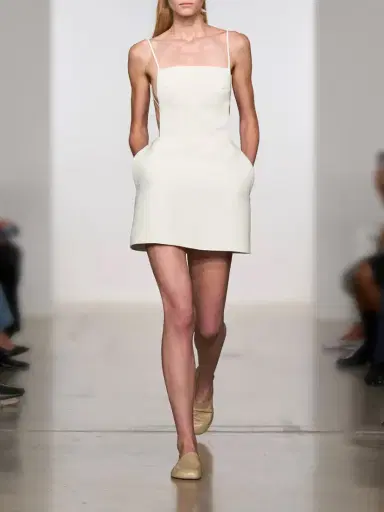 Calvin Klein Collection Henrietta Woven Mini Dress | Thumbnail 5 Calvin Klein Collection Henrietta Woven Mini Dress | Thumbnail 5