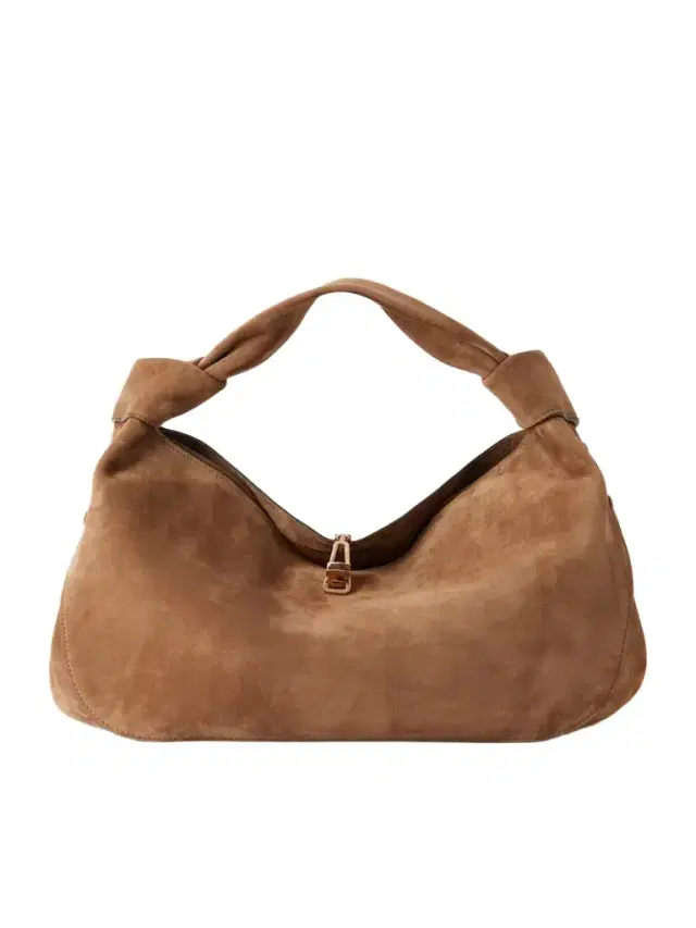 Antonia Small Suede Shoulder Bag