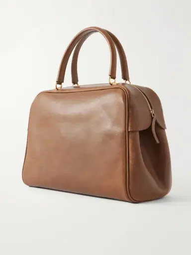Calvin Klein Collection America Leather Shoulder Bag | Thumbnail 4