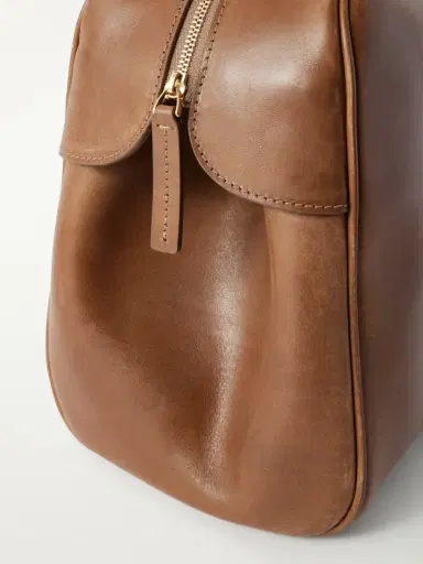 Calvin Klein Collection America Leather Shoulder Bag | Thumbnail 5