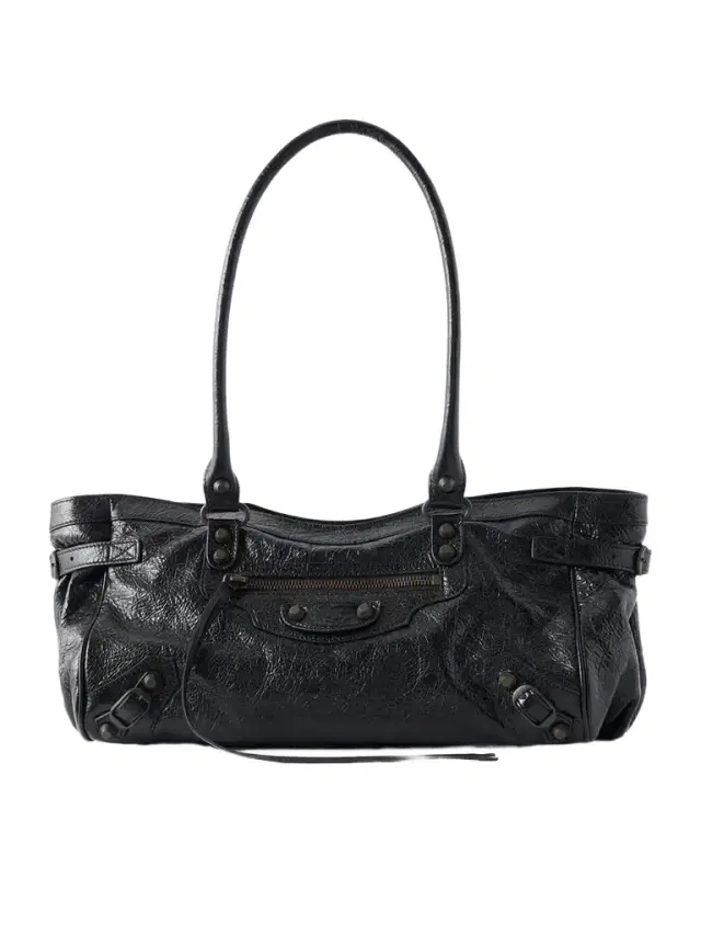 Le City East-west Leather Shoulder Bag
