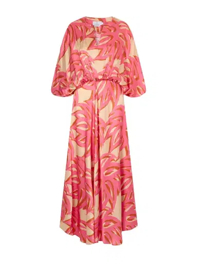 Themis Z Ismene Printed Silk-satin Maxi Dress | Thumbnail 1 Themis Z Ismene Printed Silk-satin Maxi Dress | Thumbnail 1