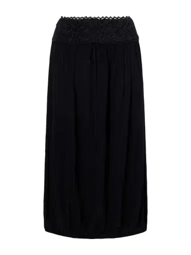 Isabel Marant Nilma Lace-trimmed Silk Midi Skirt | Thumbnail 1