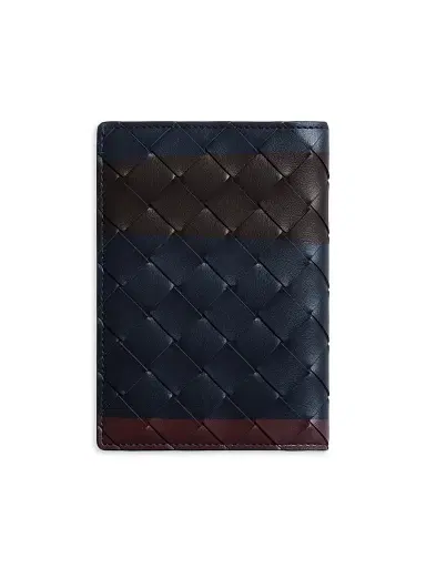 Bottega Veneta Tricolor Intrecciato Leather Passport Case | Thumbnail 3 Bottega Veneta Tricolor Intrecciato Leather Passport Case | Thumbnail 3