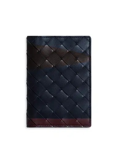 Bottega Veneta Tricolor Intrecciato Leather Passport Case | Thumbnail 1 Bottega Veneta Tricolor Intrecciato Leather Passport Case | Thumbnail 1