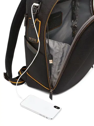 TUMI Men's Tumi x McLaren Velocity Backpack - Black | Thumbnail 6 TUMI Men's Tumi x McLaren Velocity Backpack - Black | Thumbnail 6