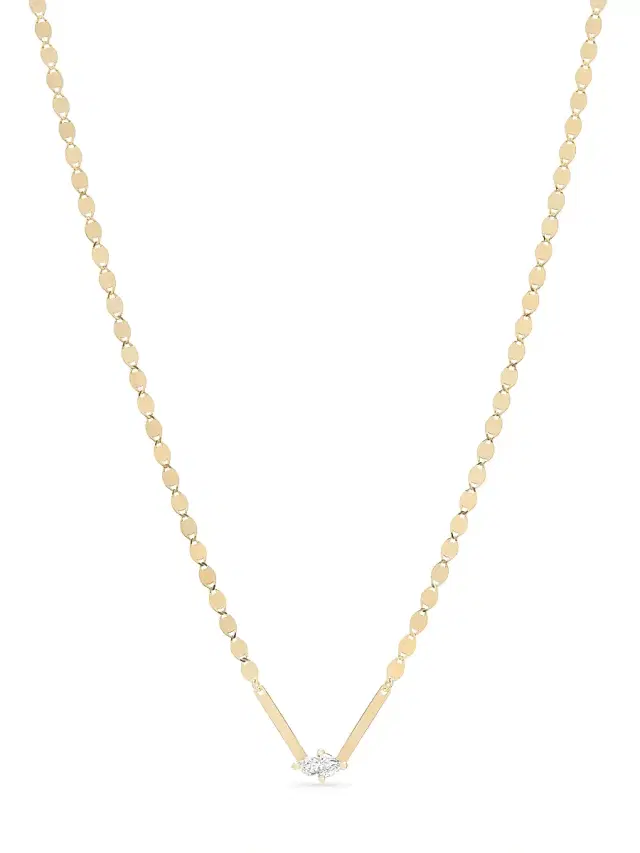 Women's 14K Yellow Gold & 0.20 TCW Diamond Pendant Necklace - Yellow Gold