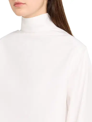Alaïa Women's Reverse Cotton Jacket - Blanc - Size 8 | Thumbnail 5