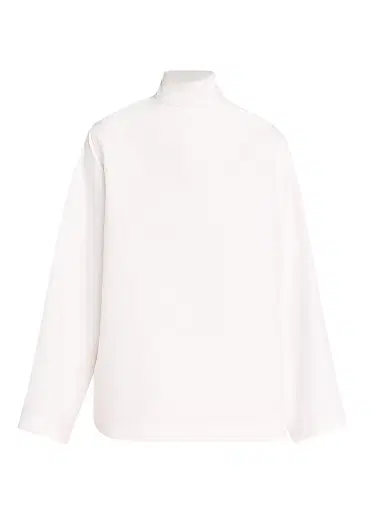 Alaïa Women's Reverse Cotton Jacket - Blanc - Size 8 | Thumbnail 1