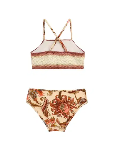 Zimmermann Little Girl's & Girl's Aster Crochet Bikini | Thumbnail 2 Zimmermann Little Girl's & Girl's Aster Crochet Bikini | Thumbnail 2